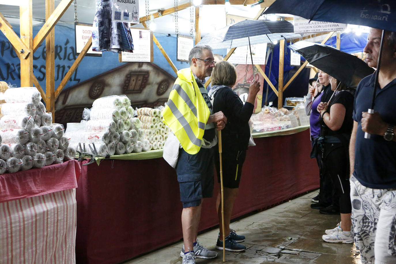 Fotos: La peregrinación hasta la basílica de Begoña, en imágenes