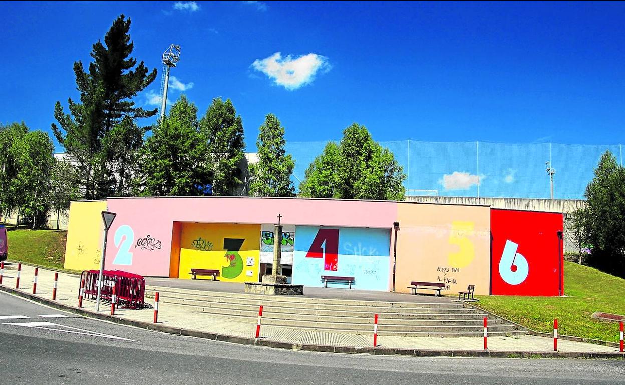 La instalación que alberga los locales de ensayo de Betiondo se inauguró hace diez años.