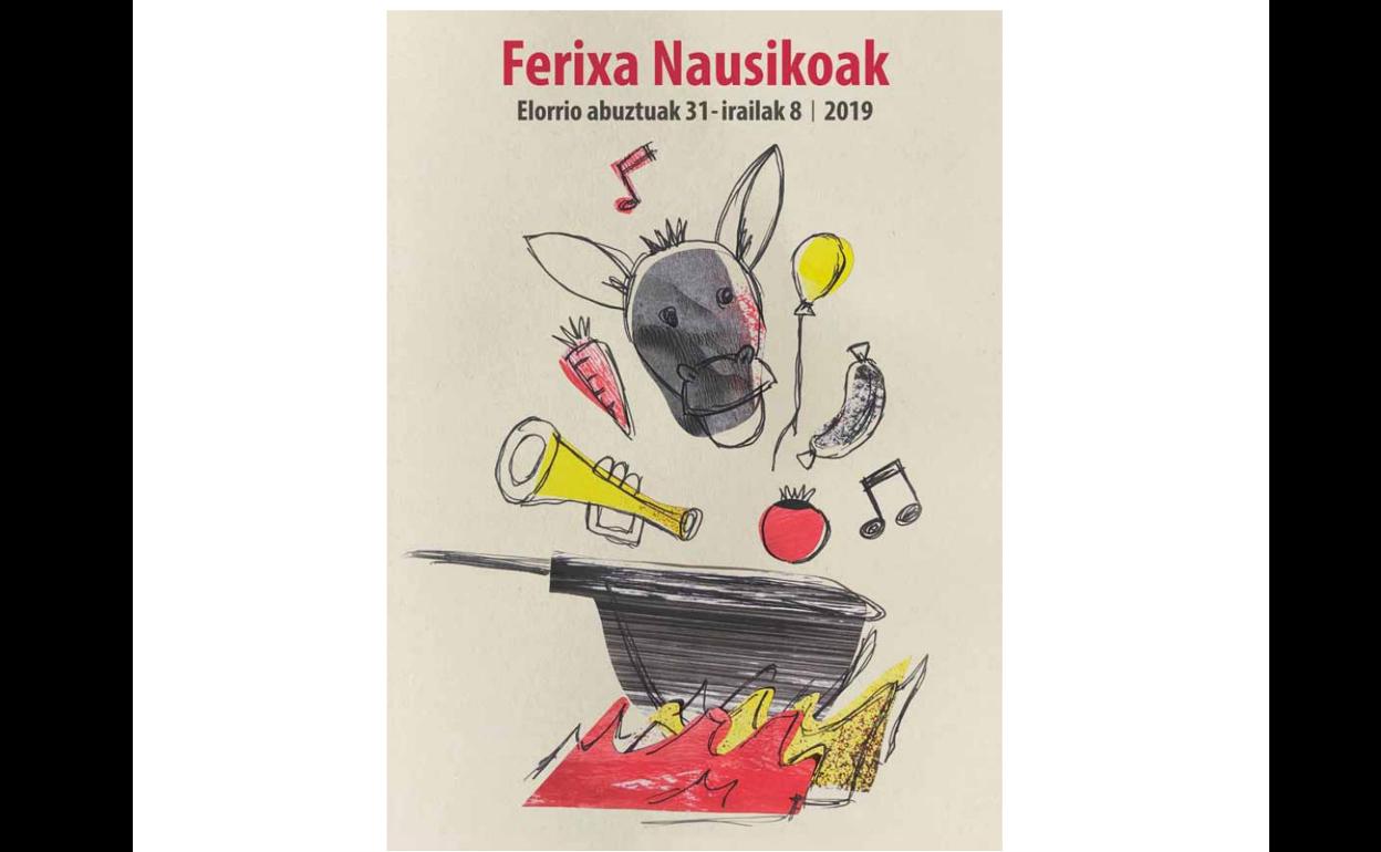 Programa de fiestas de Elorrio 2019: Ferixa Nausikoak