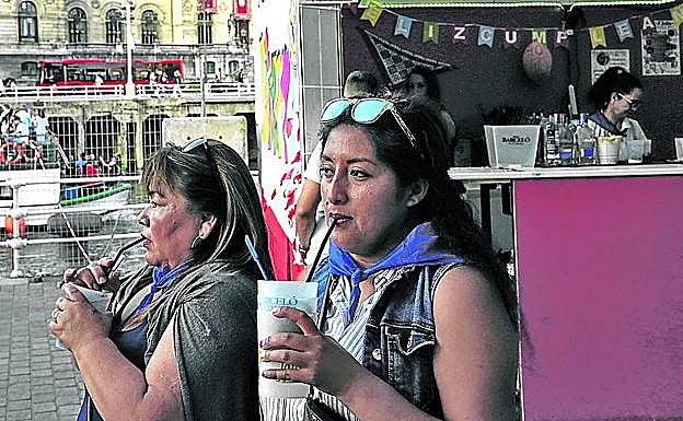 El mojito causa sensación, también en Aste Nagusia. 