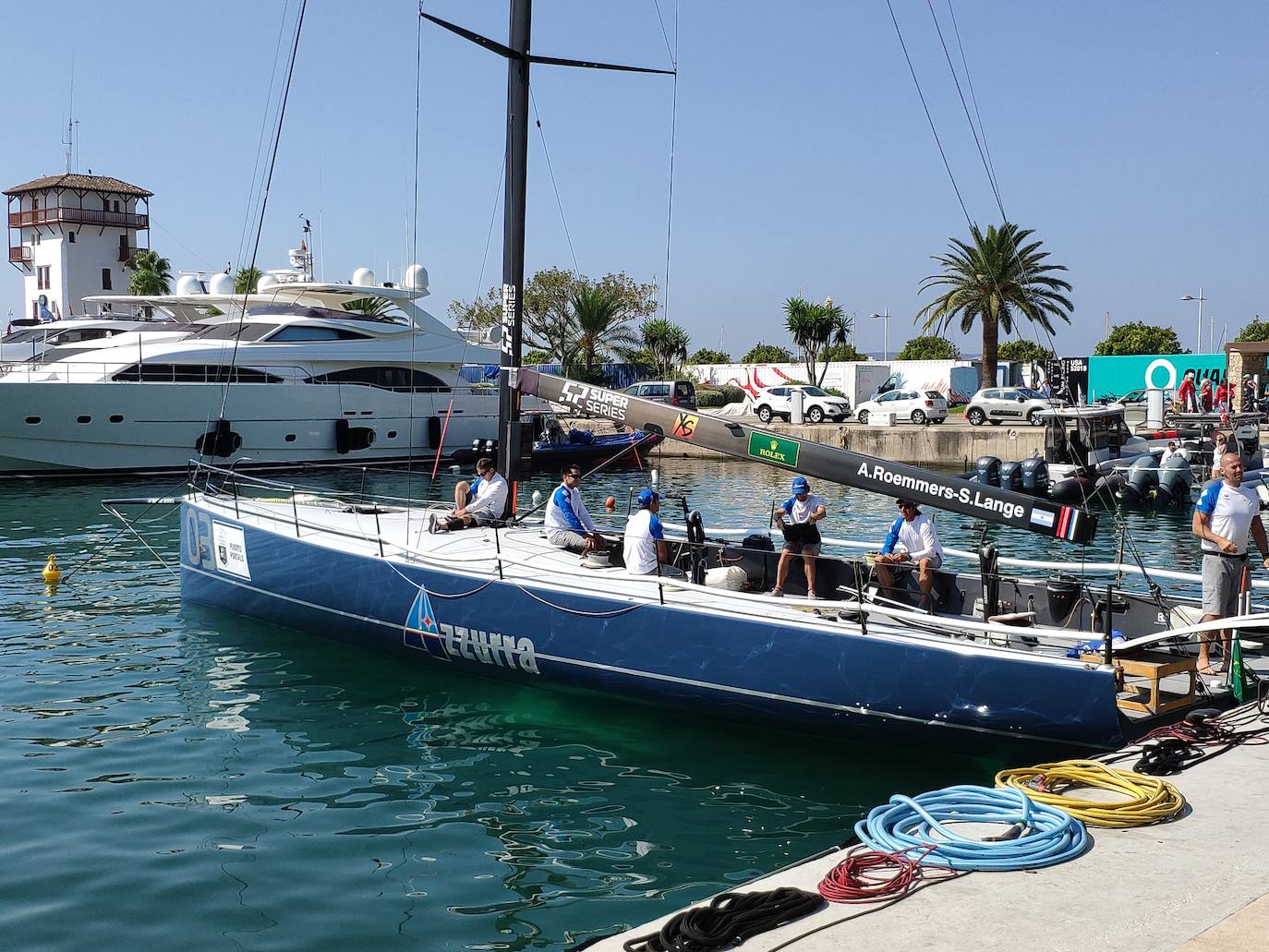 Fotos: Así se prepara el Rolex TP52 World Championship