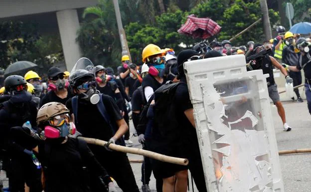 La tensión vuelve a las calles de Hong Kong en una nueva jornada de protestas
