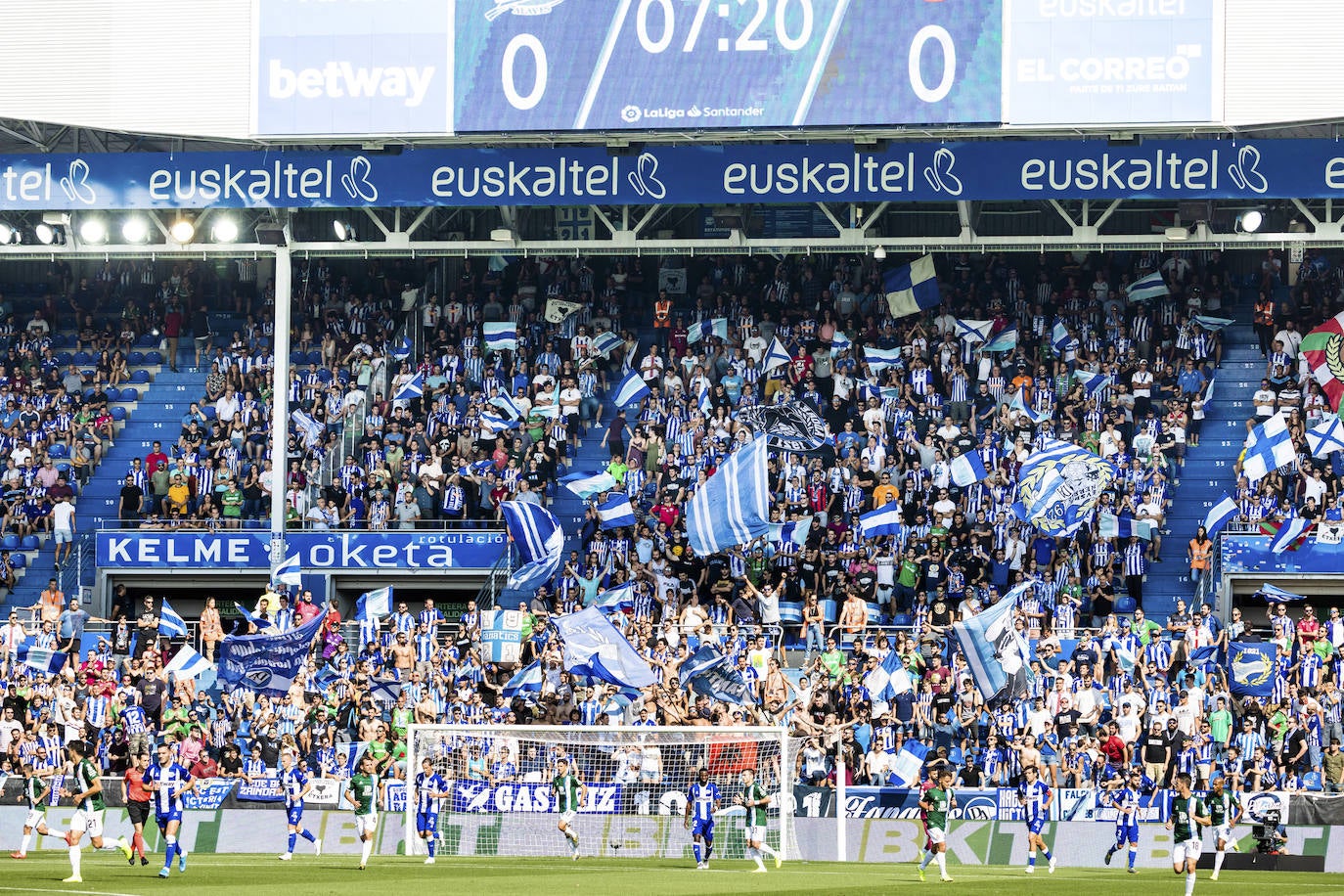 Las mejores fotos del encuentro de la segunda jornada de LaLiga disputado en el estadio de Mendizorroza