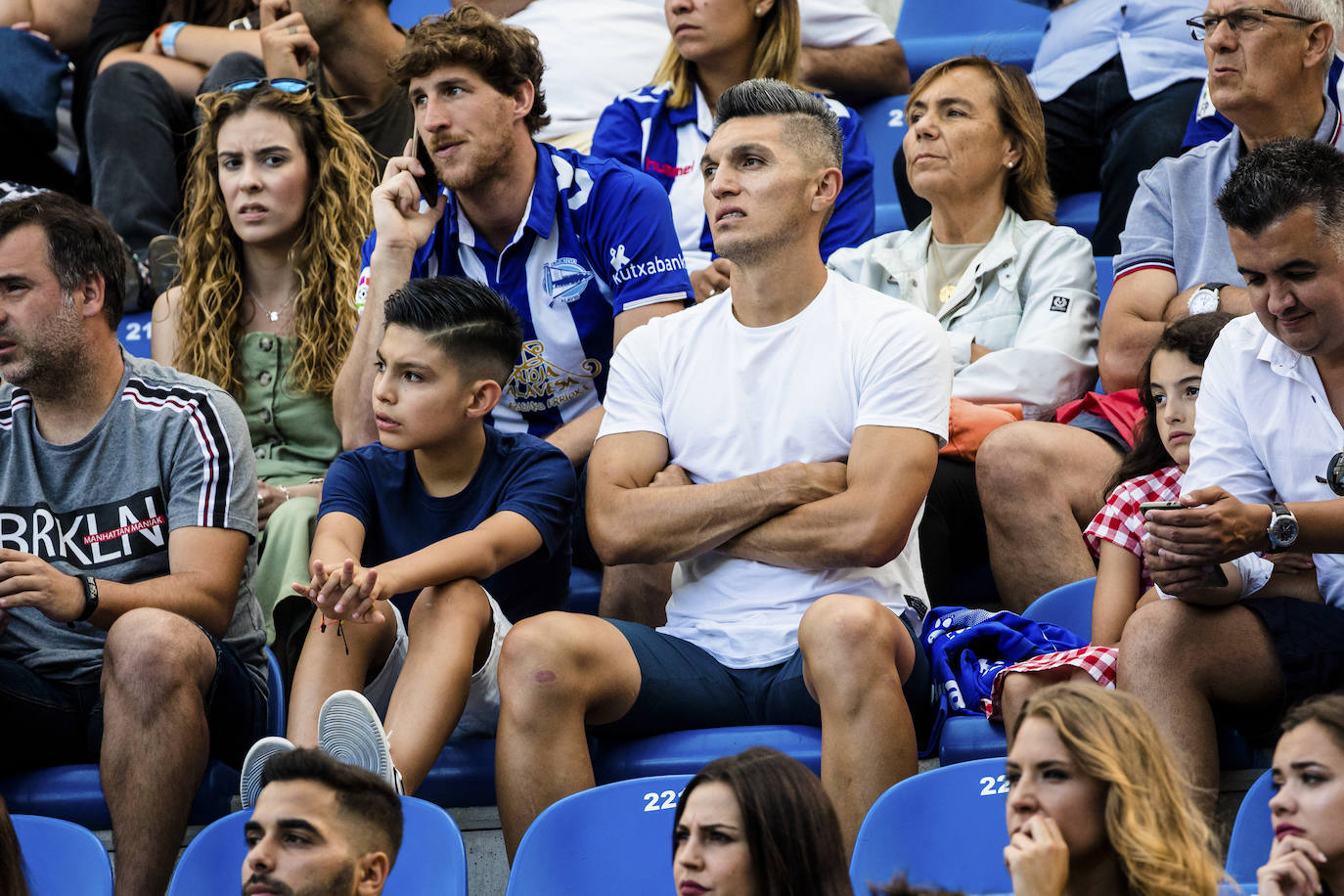 Las mejores fotos del encuentro de la segunda jornada de LaLiga disputado en el estadio de Mendizorroza