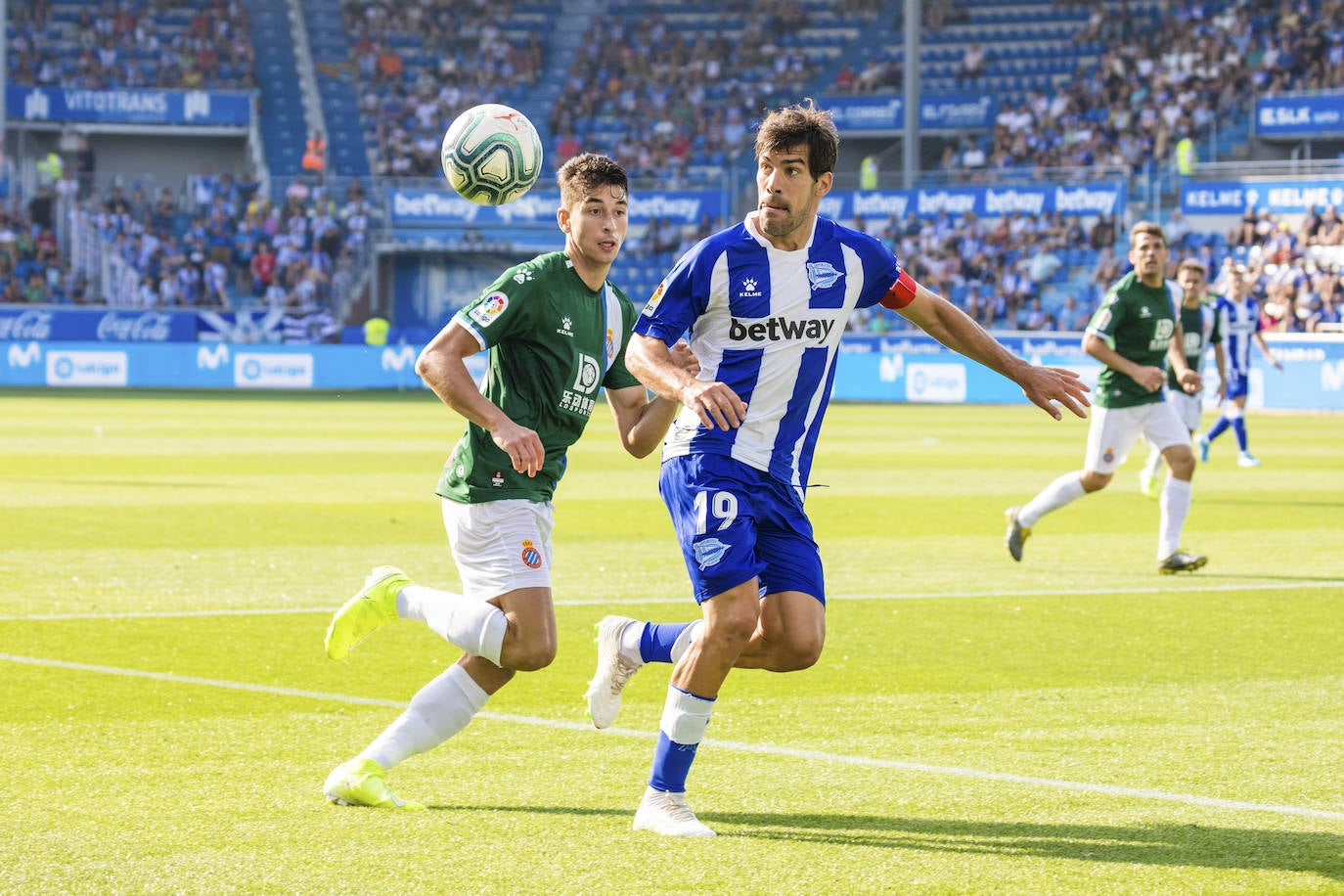 Las mejores fotos del encuentro de la segunda jornada de LaLiga disputado en el estadio de Mendizorroza