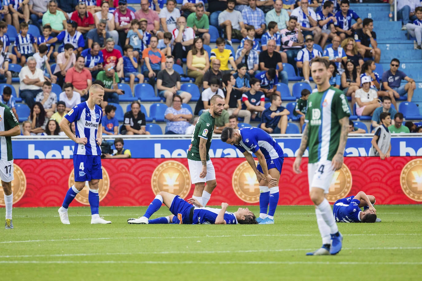 Las mejores fotos del encuentro de la segunda jornada de LaLiga disputado en el estadio de Mendizorroza