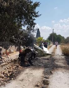 Imagen secundaria 2 - Siete muertos tras chocar en el aire un helicóptero y una avioneta en Mallorca