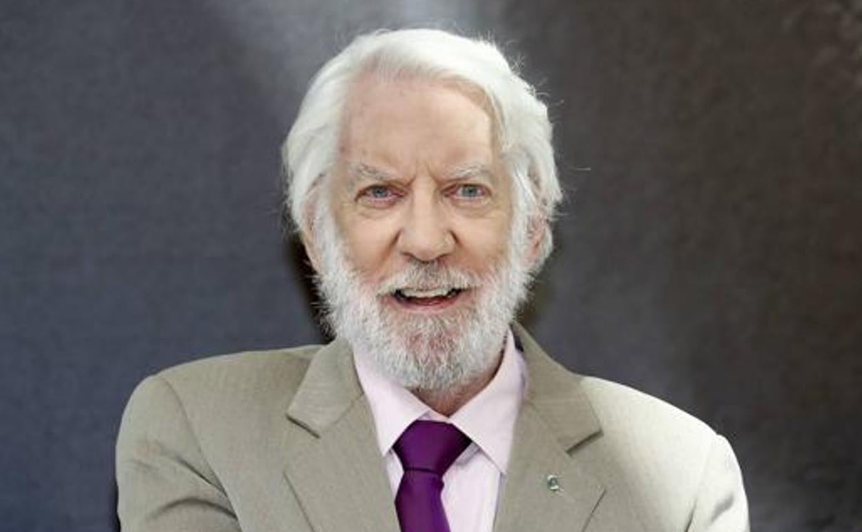 Premio Donostia para la rotunda mirada de Donald Sutherland