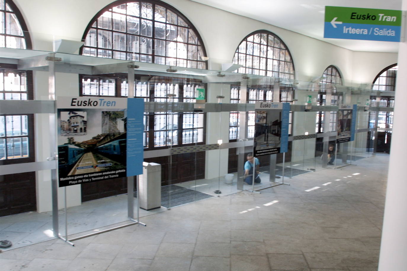 Interior de la estación tras la reforma de 2002