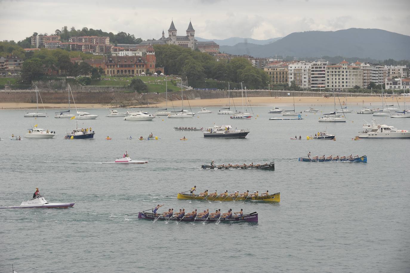 Fotos: Primera jornada de la Bandera de La Concha