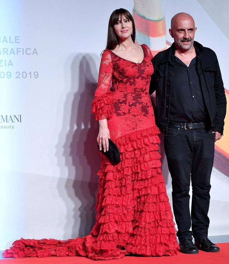 Monica Bellucci, actriz y modelo y Gaspar Noé, director de cine.