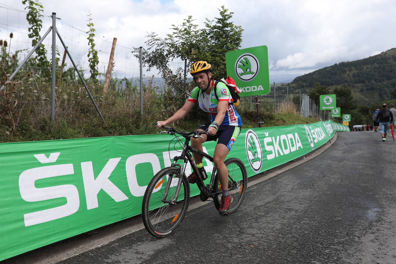 El alto vizcaíno es uno de los protagonistas de la etapa que termina en Bilbao 