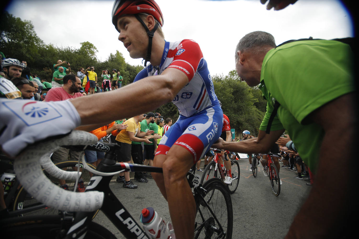 El alto vizcaíno es uno de los protagonistas de la etapa que termina en Bilbao 