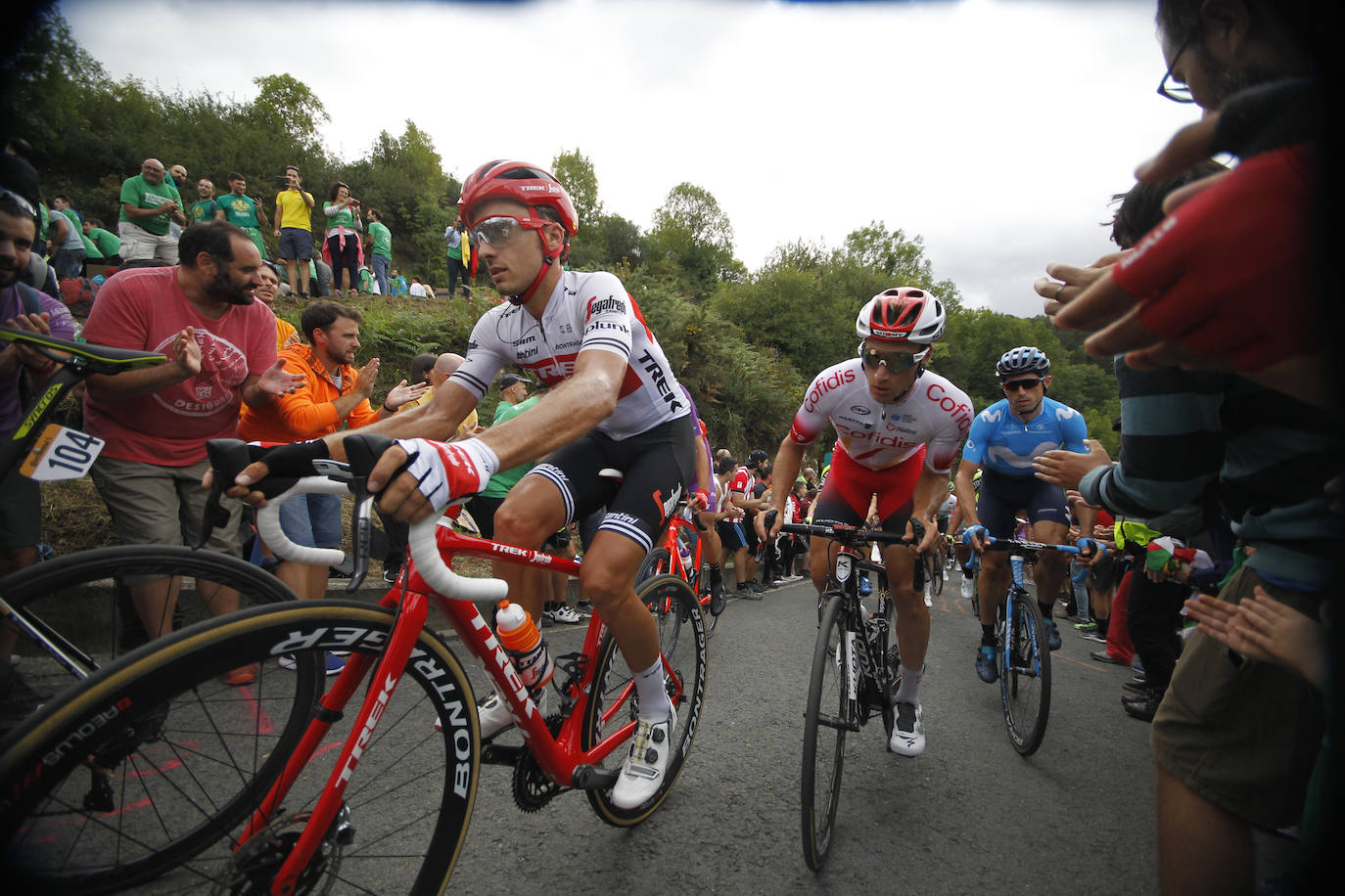 El alto vizcaíno es uno de los protagonistas de la etapa que termina en Bilbao 