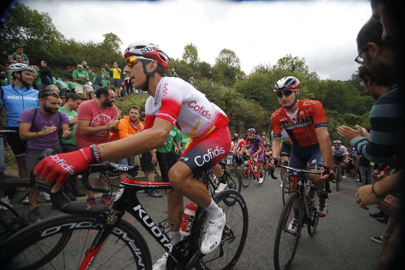 El alto vizcaíno es uno de los protagonistas de la etapa que termina en Bilbao 