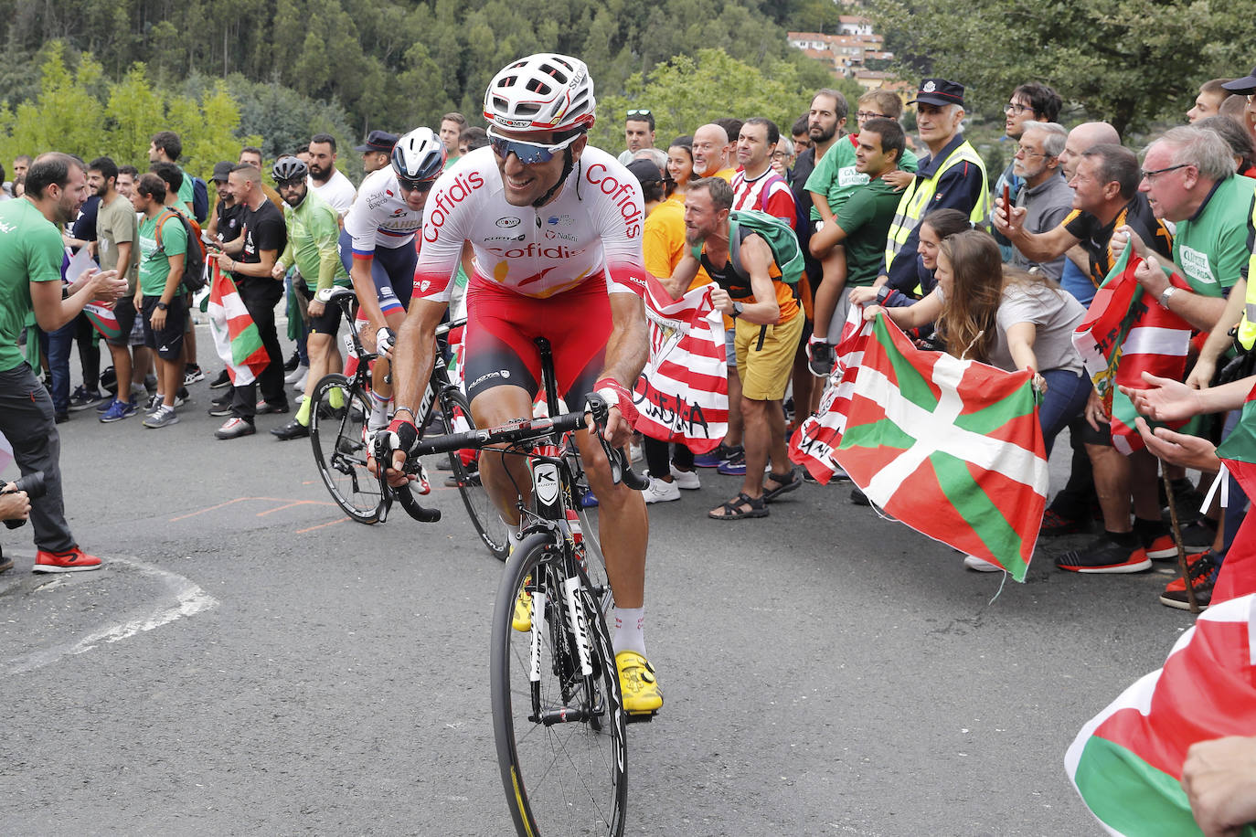 El alto vizcaíno es uno de los protagonistas de la etapa que termina en Bilbao 
