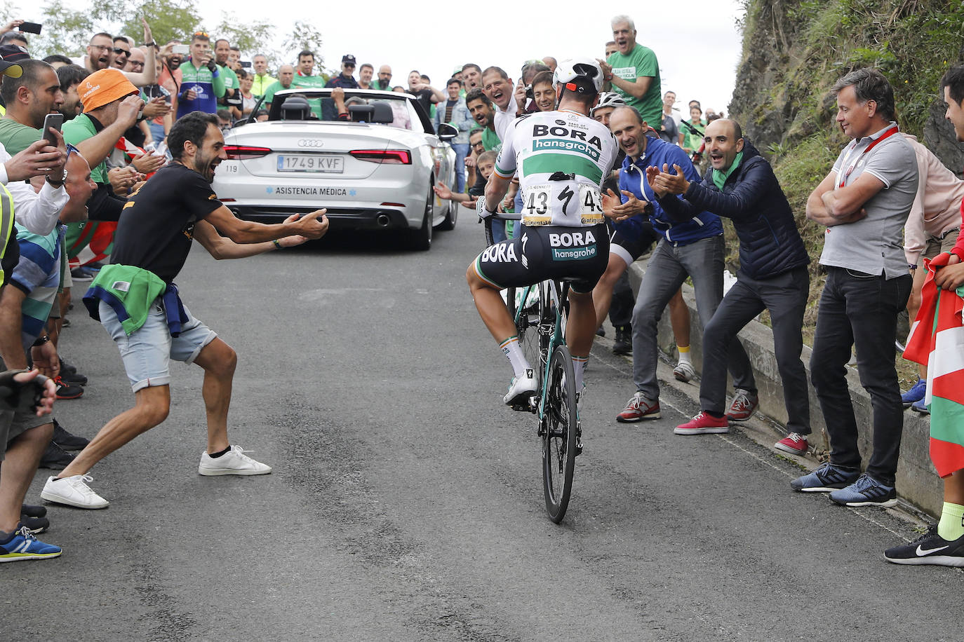 El alto vizcaíno es uno de los protagonistas de la etapa que termina en Bilbao 