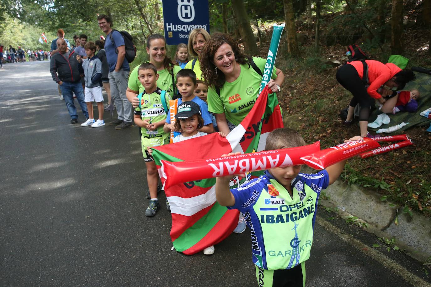 Fotos: La Vuelta a su paso por El Vivero