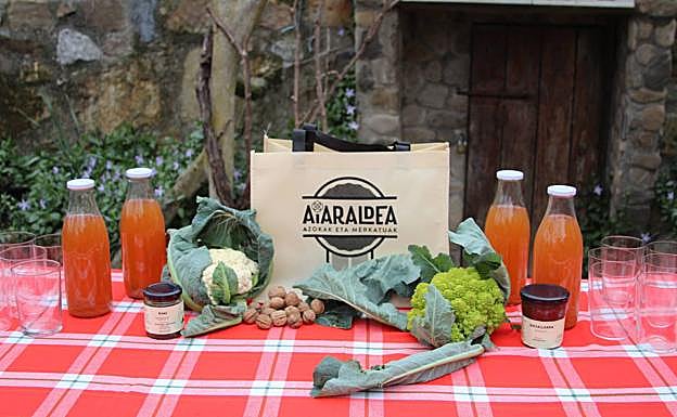 Los productos locales serán los protagonistas en la ferta de Etxaurren (Ayala). 