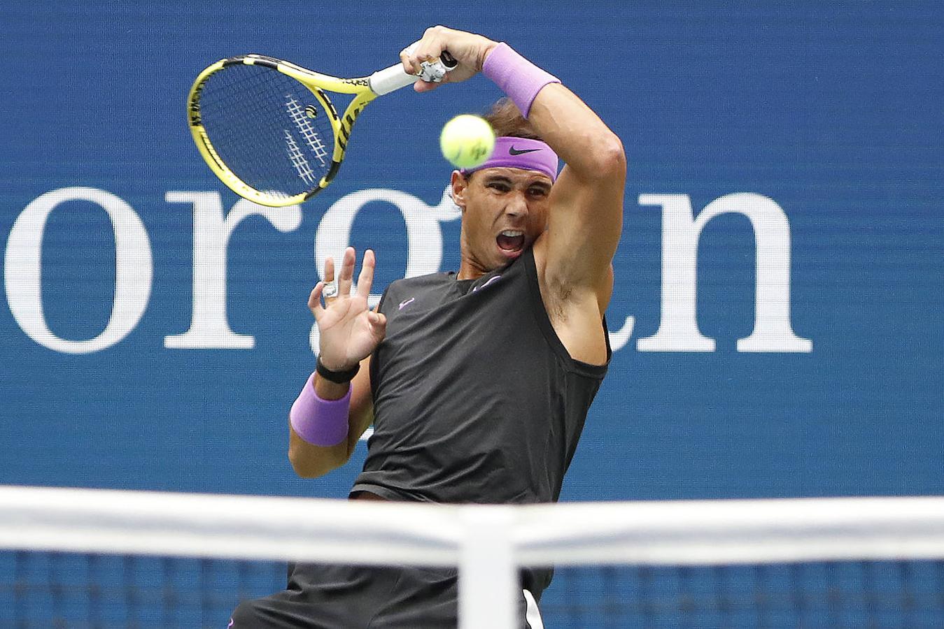 Rafael Nadal y Daniil Medvedev se midieron por el título masculino del US Open en el USTA Billie Jean King National Tennis Center de Nueva York