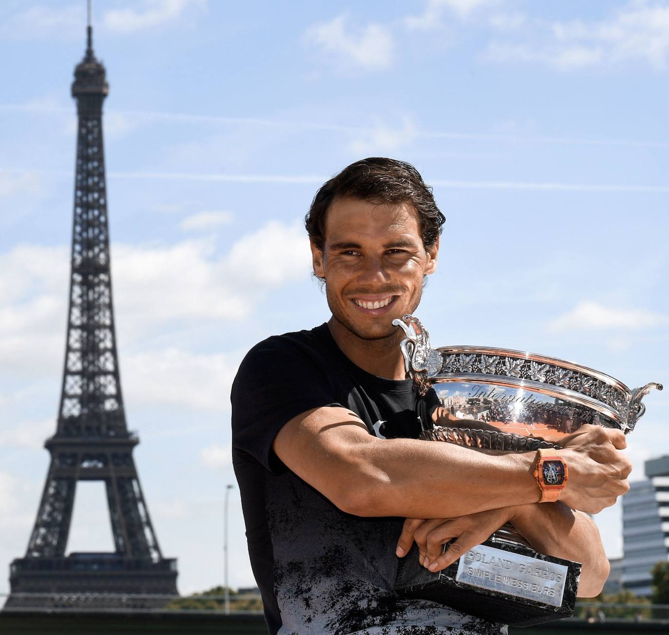 Roland Garros 2017. Su décima Copa de los Mosqueteros llegó tras aplastar a Stan Wawrinka. 