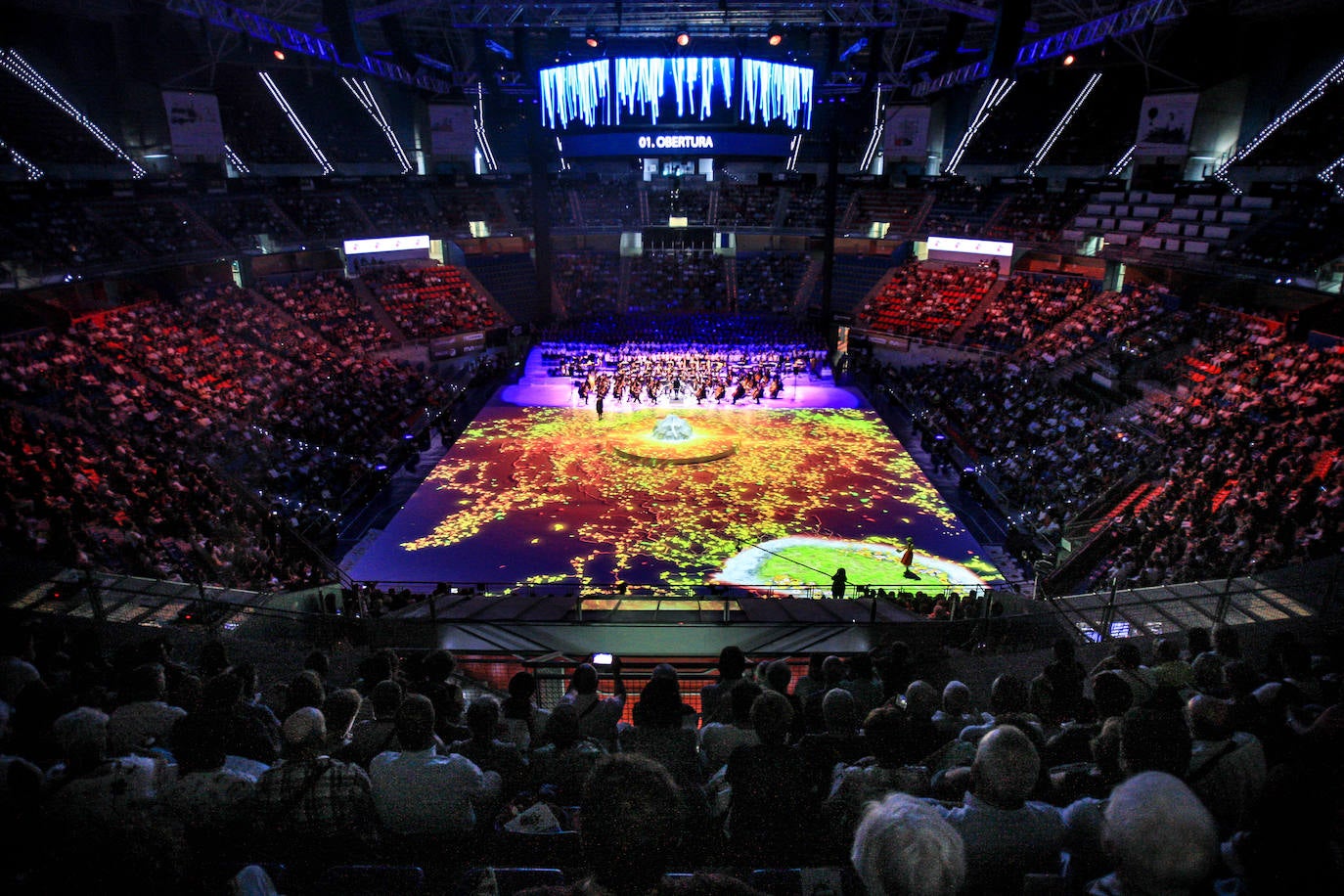 Fotos: &#039;Humanity al Music&#039; el gran espectáculo de la Corporación Mondragón