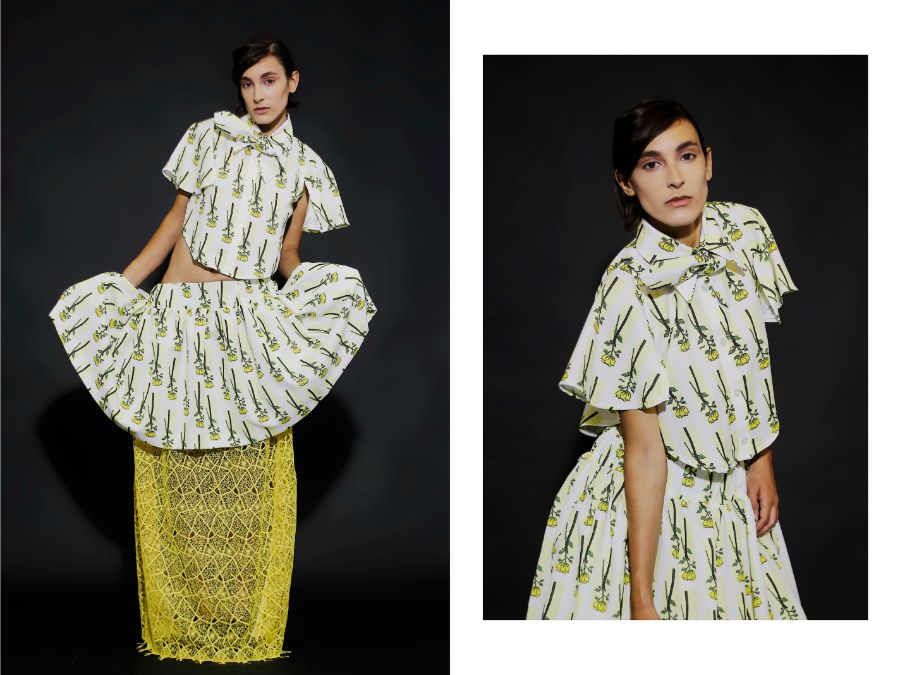 Sonia Fuente es la directora creativa de su firma homónima. Sus colecciones para mujer son cañeras, de estilo noventero y con influencias 'de la calle'