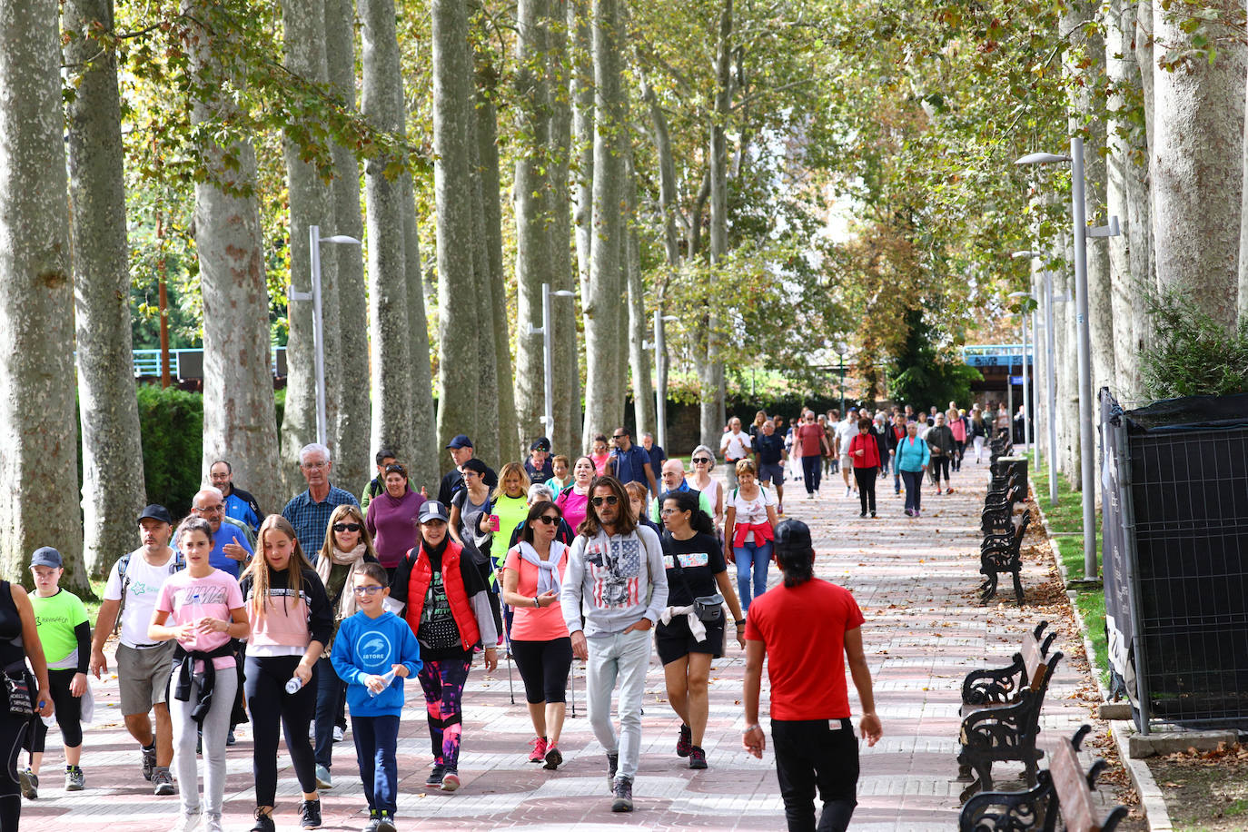 La popular cita ha reunido este año a cerca de dos mil participantes en un recorrido cargado de buen ambiente por el parque de Olárizu. Todo lo recaudado a través de las inscripciones para esta prueba que nació en 2012, coincidiendo con el reinado de Vitoria como 'Green Capital', irá destinado a la agencia de colocación de parados que Cáritas tiene en el barrio de Zaramaga.