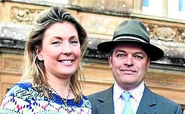 Los dueños del castillo.