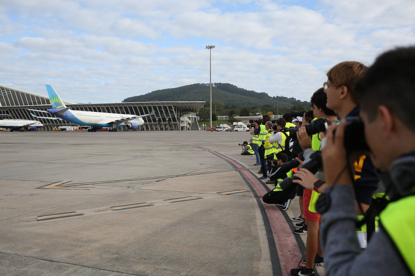 El aeropuerto de Loiu se abre a los fotógrafos amateur