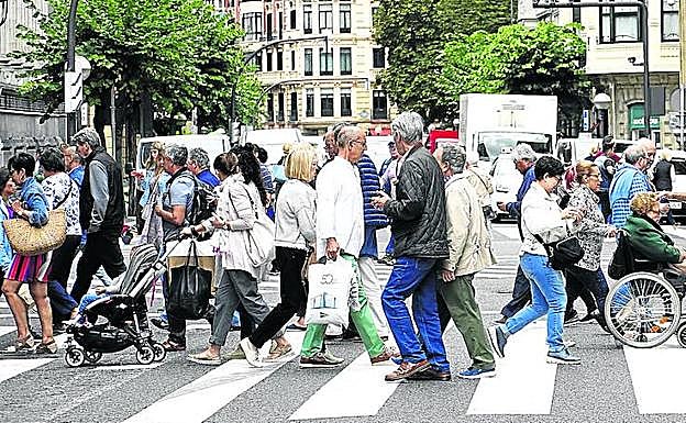 Bilbao es una de las ciudades más envejecidas de España y en la que tienen más presencia las protestas de los pensionistas.