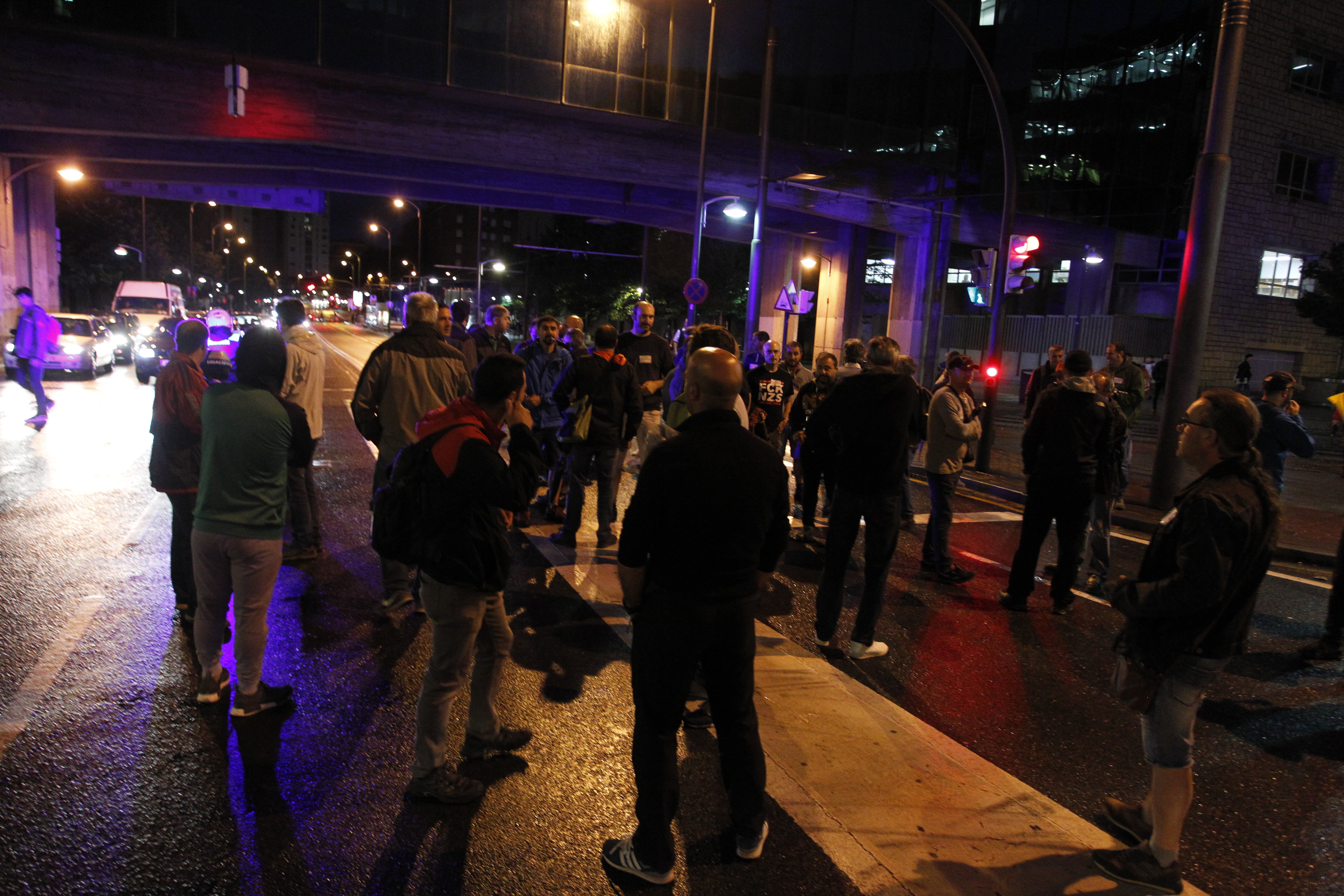 Fotos: El cierre de los túneles de San Mamés provoca retenciones kilométricas