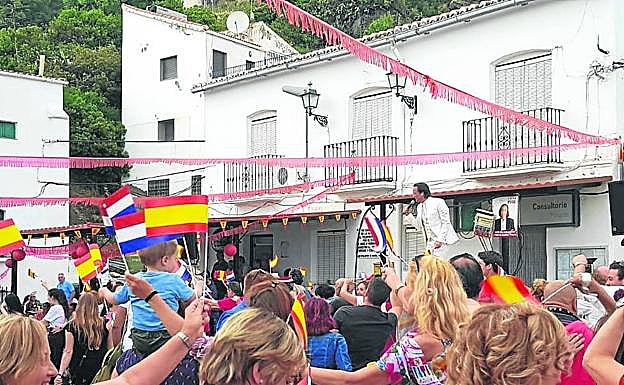 Grabación de uno de los programas de la televisión holandesa.