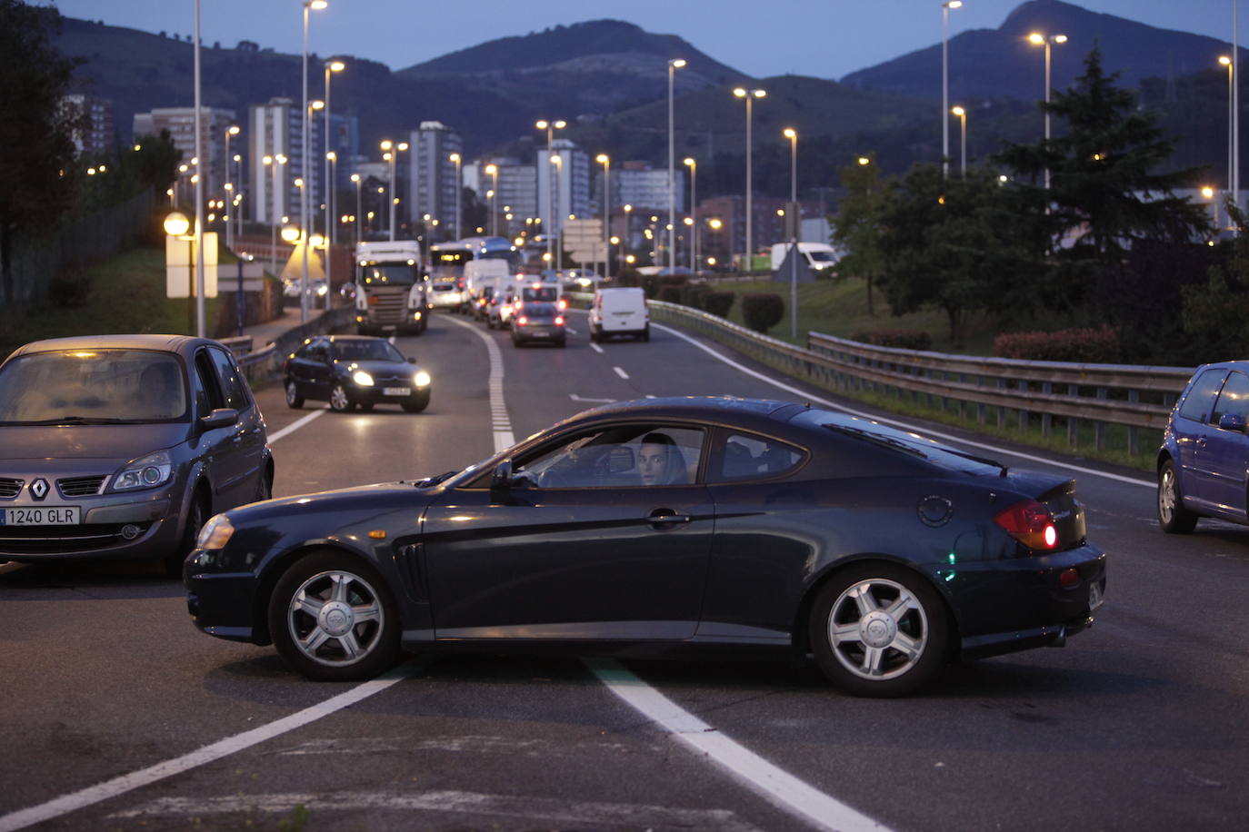 Fotos: Protestas en Barakaldo por la huelga del metal