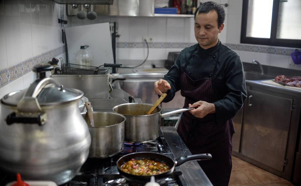 Un cocinero de altura