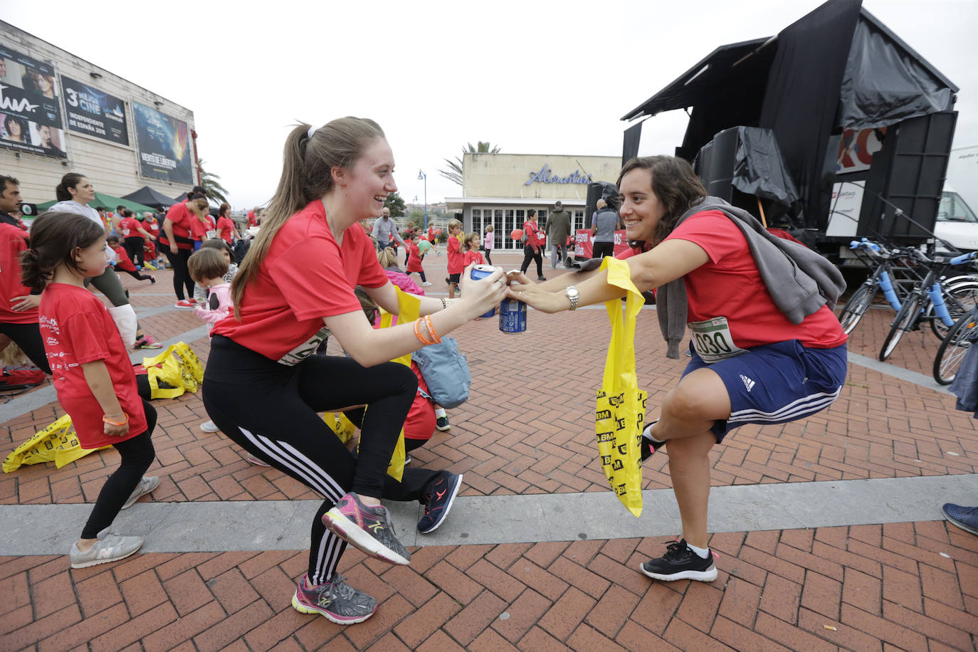 Fotos: Las mejores imágenes de la Carrera Familiar Solidaria de Getxo