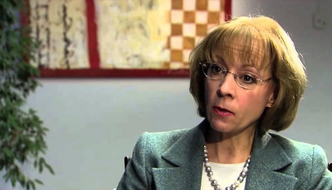 35. Nancy McKinstry, presidenta y CEO de la compañía de servicios de información Wolters Kluwer.