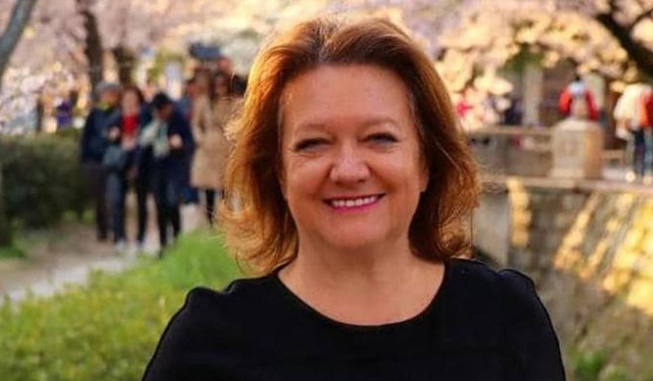 43. Gina Rinehart, magnate, heredera y presidenta de Hancock Prospecting, compañía privada de extracción mineral.