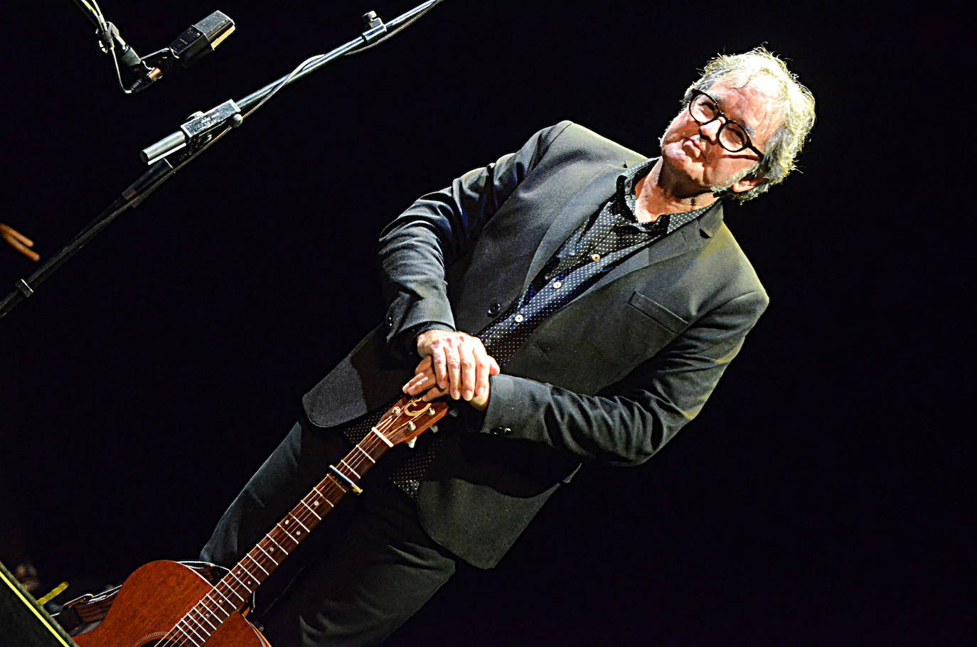 Ruper recibiendo la ovación final. 