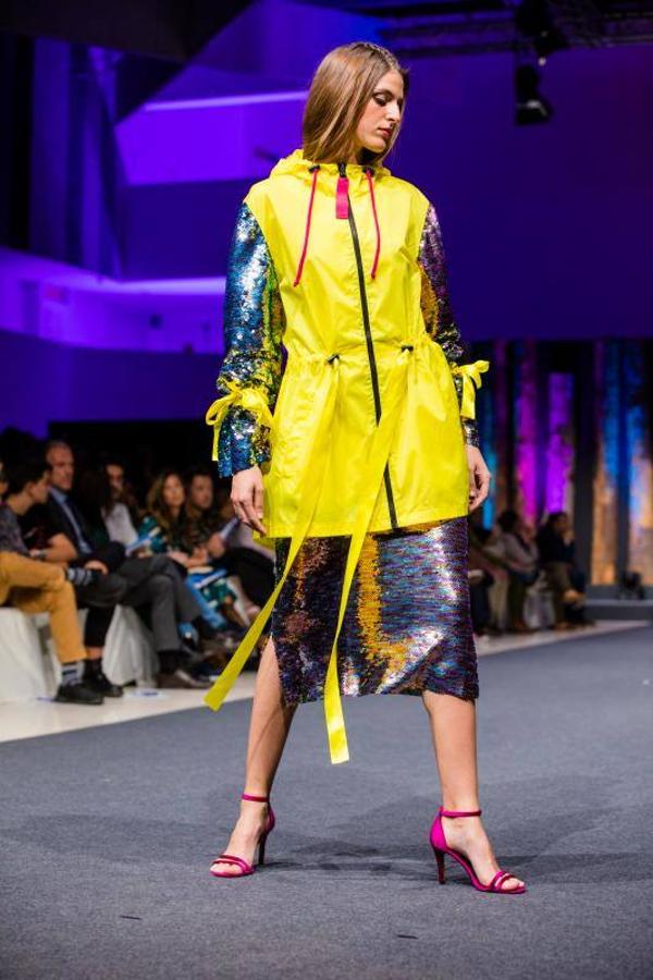 Las colecciones de La nieta de Inés, Rebeca Ruiz, Eder Aurre y la pareja formada por Miguel Gutiérrez y Cristina Lefter cerraron el Encuentro de Nuevos Creadores de Moda de la Pasarela Gasteiz On.