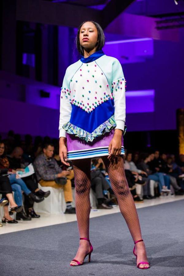 Las colecciones de La nieta de Inés, Rebeca Ruiz, Eder Aurre y la pareja formada por Miguel Gutiérrez y Cristina Lefter cerraron el Encuentro de Nuevos Creadores de Moda de la Pasarela Gasteiz On.