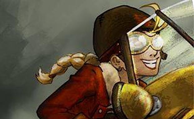 Ryana, protagonista del videojuego Trainpunk Run, está inspirada en Jane Forbes.