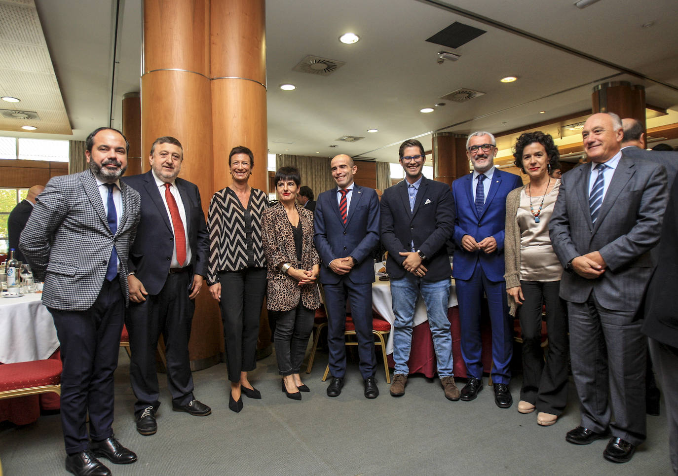 Pascal Gómez, José Antonio Suso, Maite Maqueda, María Jesús Etxaniz, Axier Urresti, David Mayoral, Eduardo Aguinaco, Elena Ferreira y Josu Sánchez.