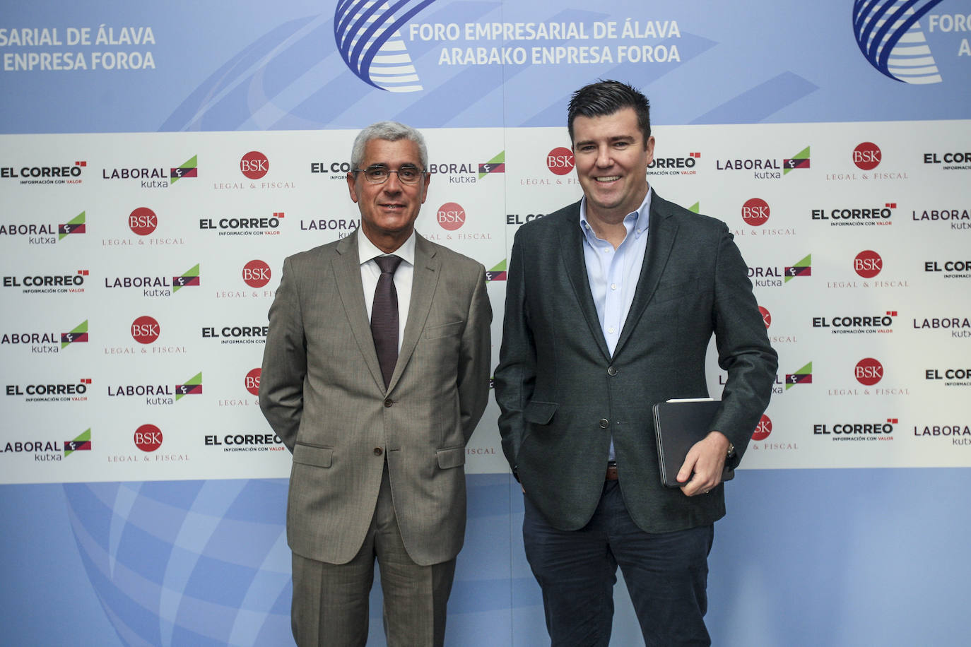 Jaime de la Cal y Guillermo Arregui.