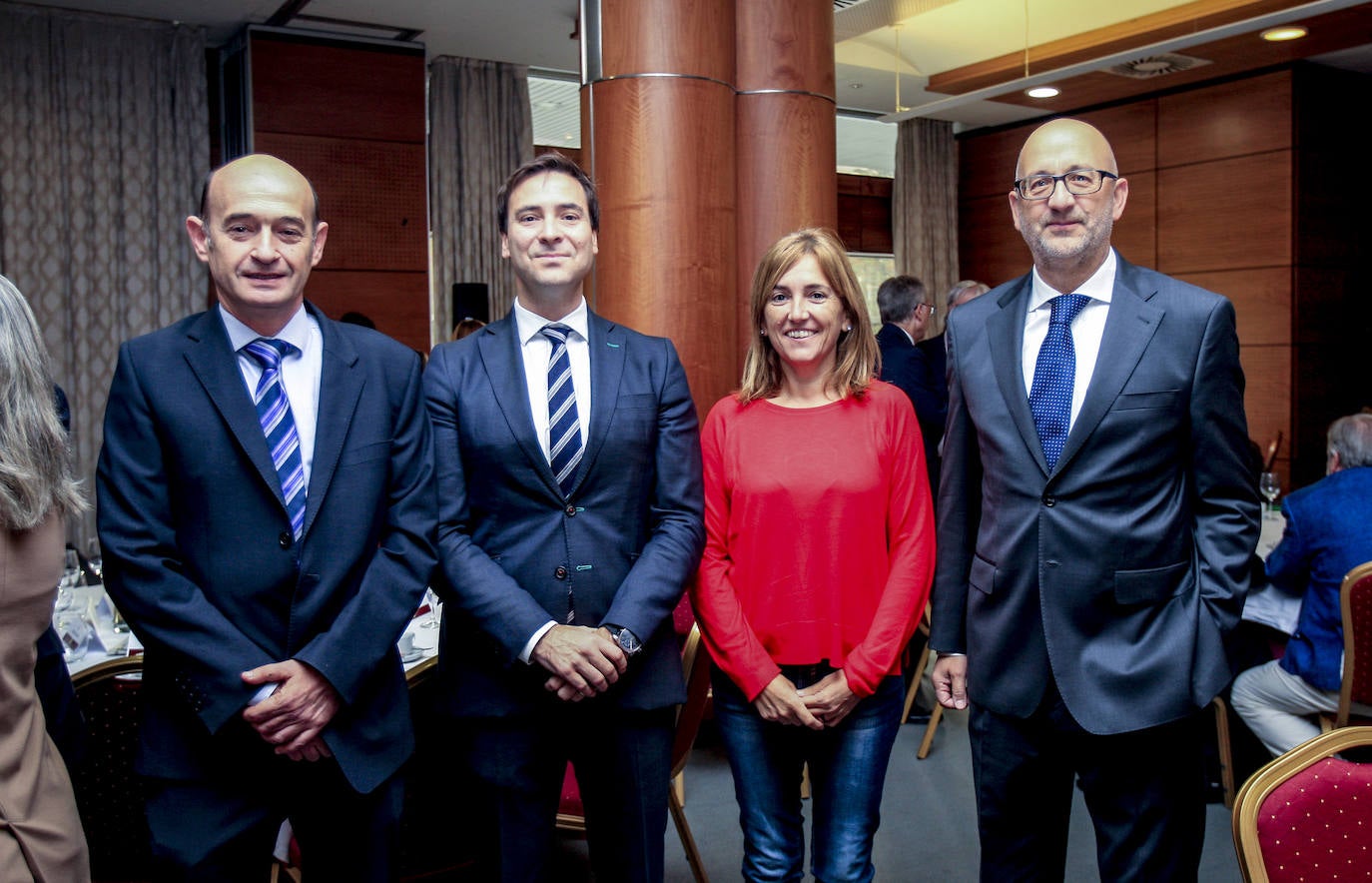 Luis Daniel Bernal, Aitor Alonso, Amaia Barredo y Josean Galera.