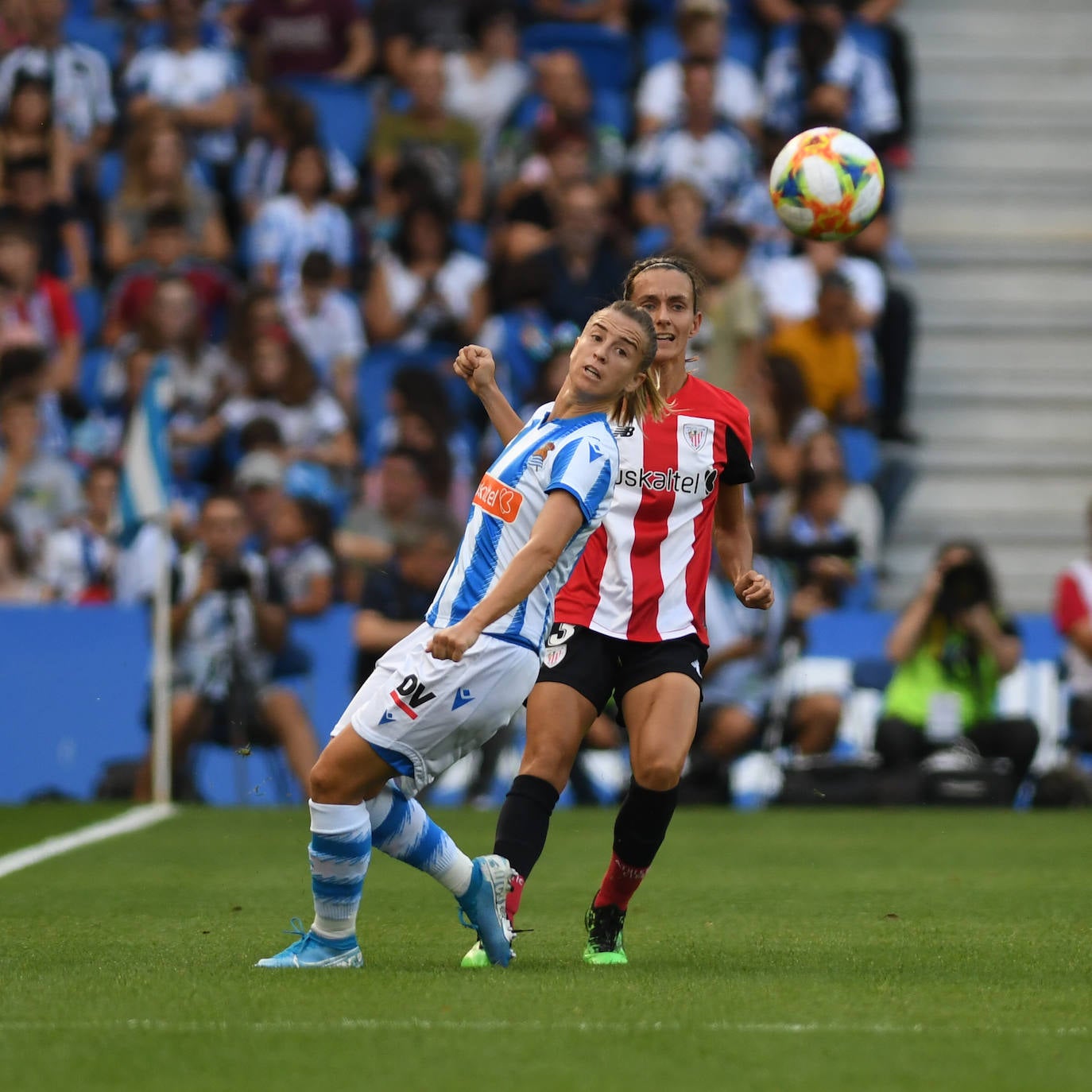 Fotos: El derbi vasco, en imágenes