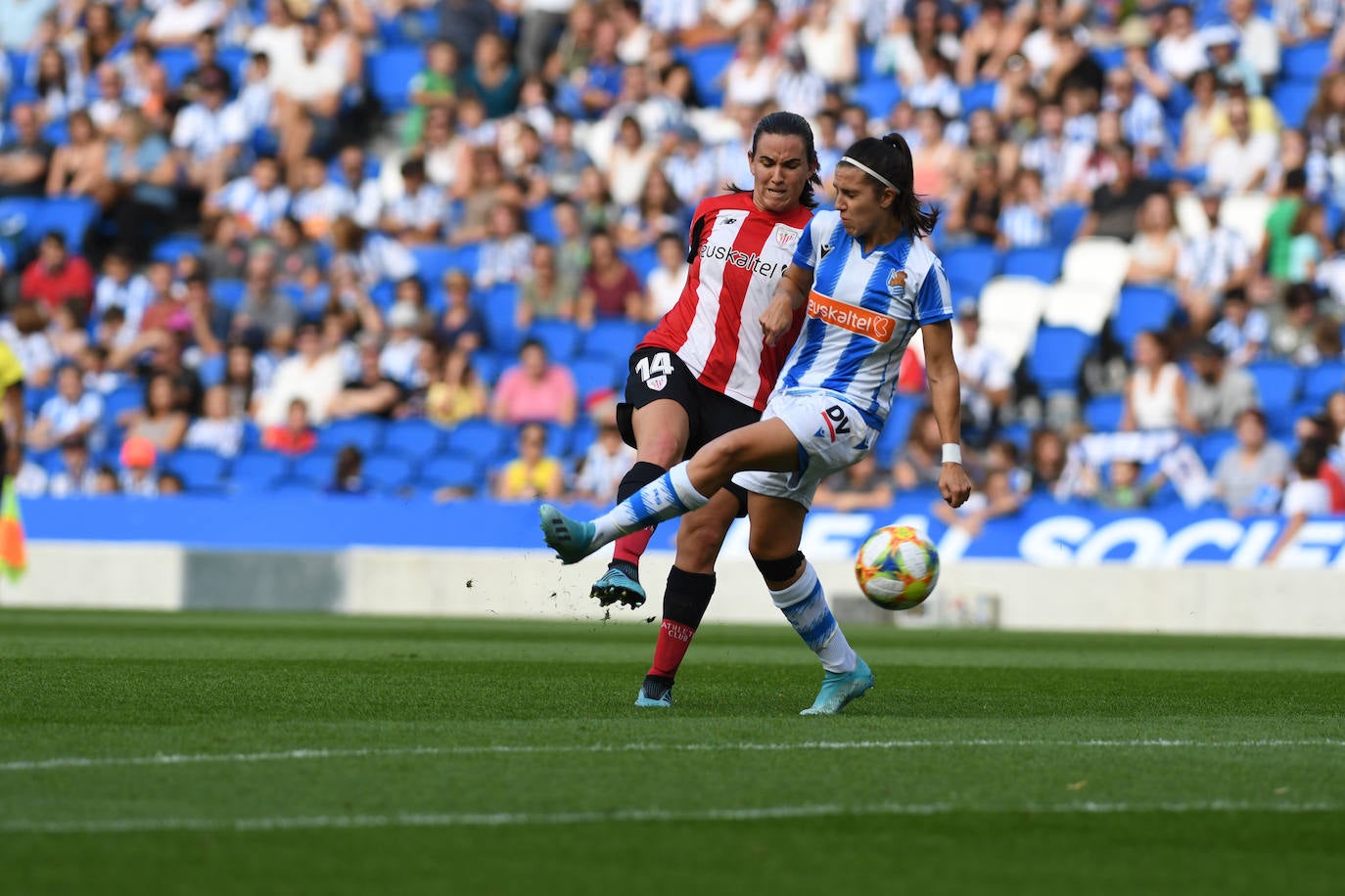 Fotos: El derbi vasco, en imágenes