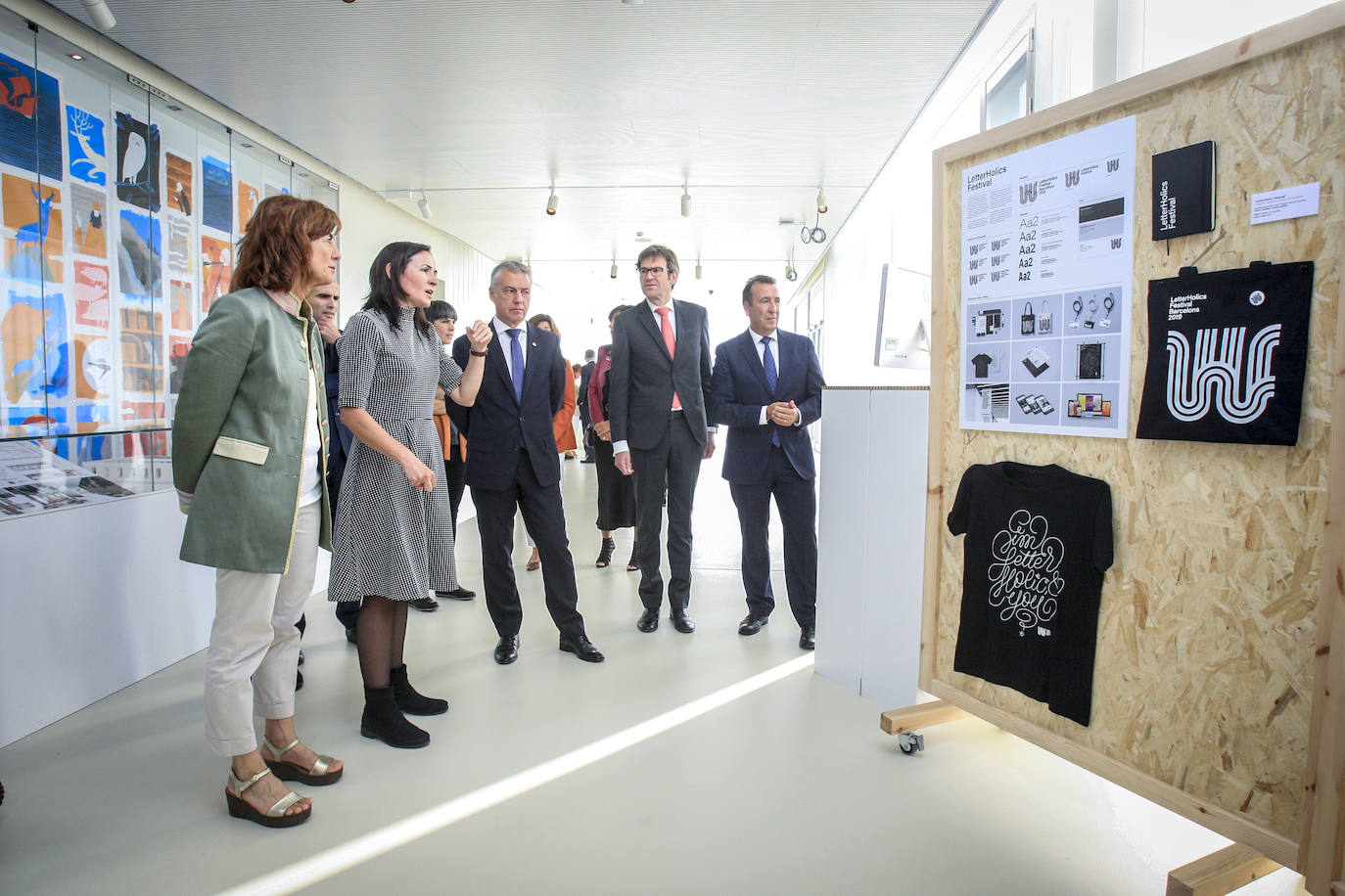 Fotos: Visita a la Escuela de Diseño