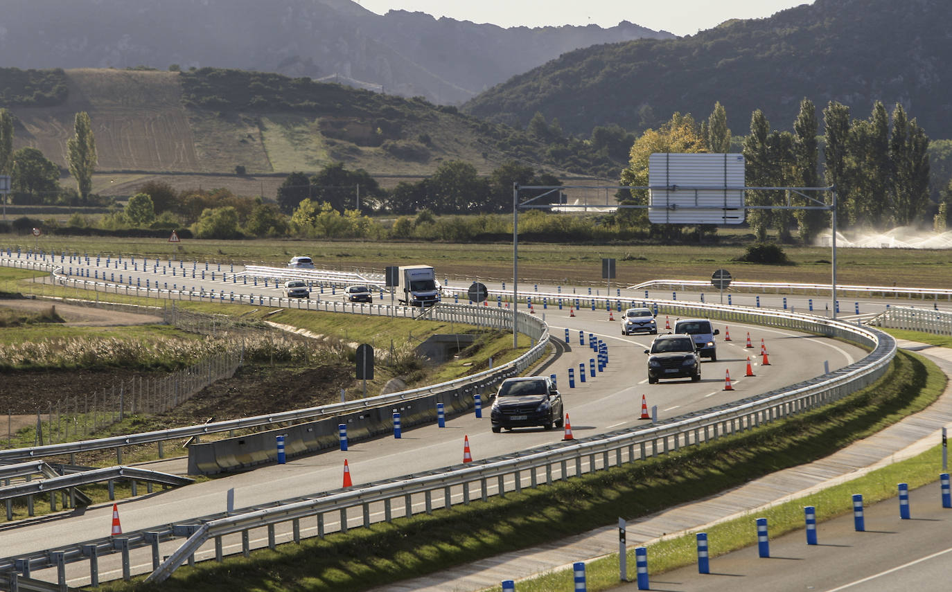 Fotos: Una ‘autovía’ segura rumbo a Rioja Alavesa