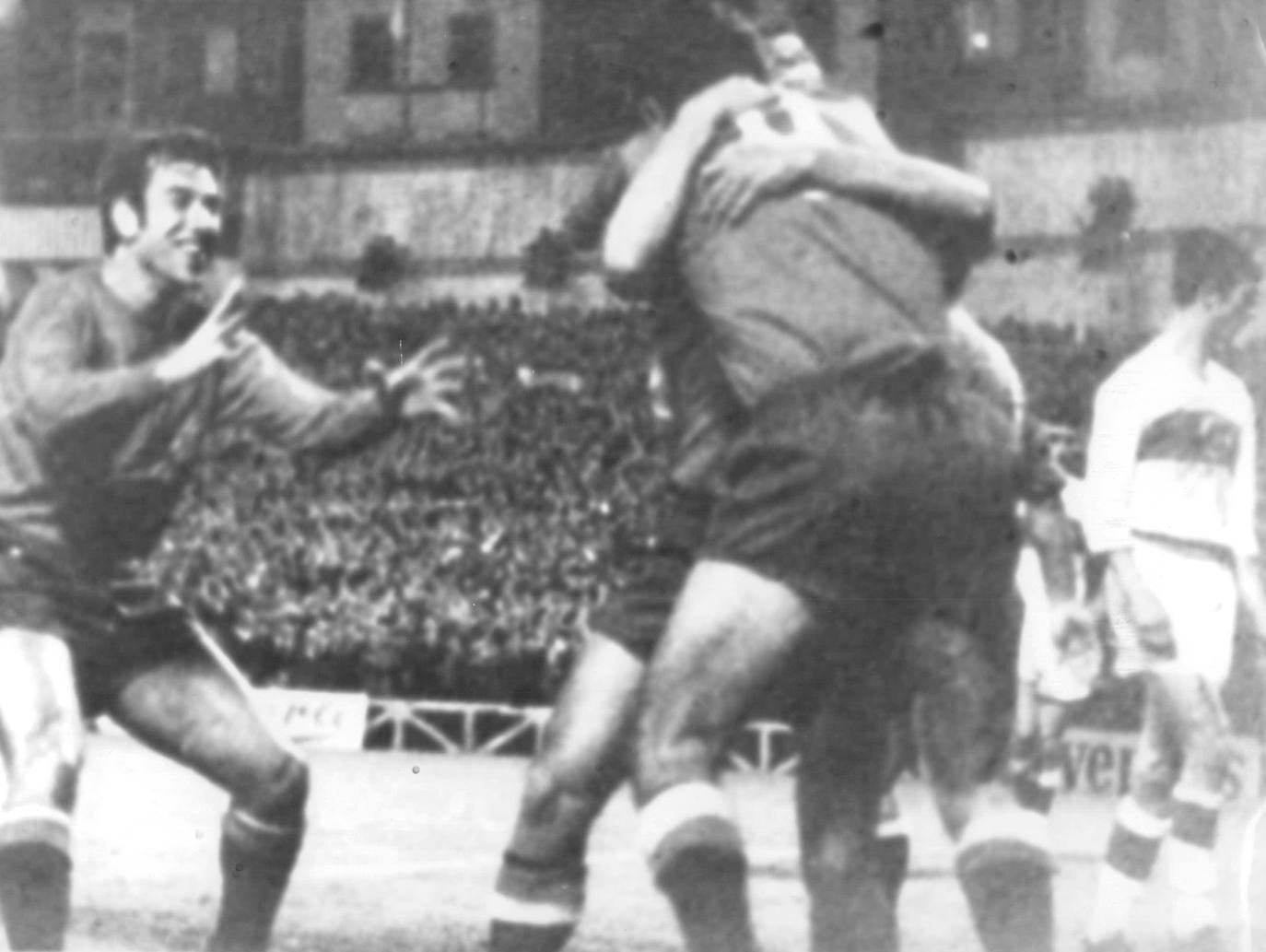 Ramón Grosso y Paco Gento fueron los goleadores del combinado nacional en el último partido de la selección española